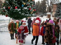 Відкриття міської ялинки в Трускавці