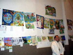 В Єпархіальному музеї відкрито виставку дитячих малюнків